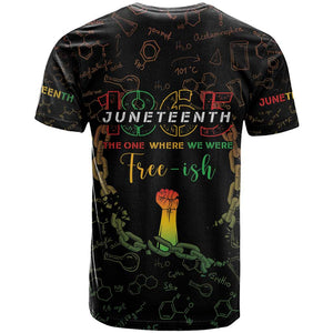 Juneteenth 1865 T shirt Unapologetically Black