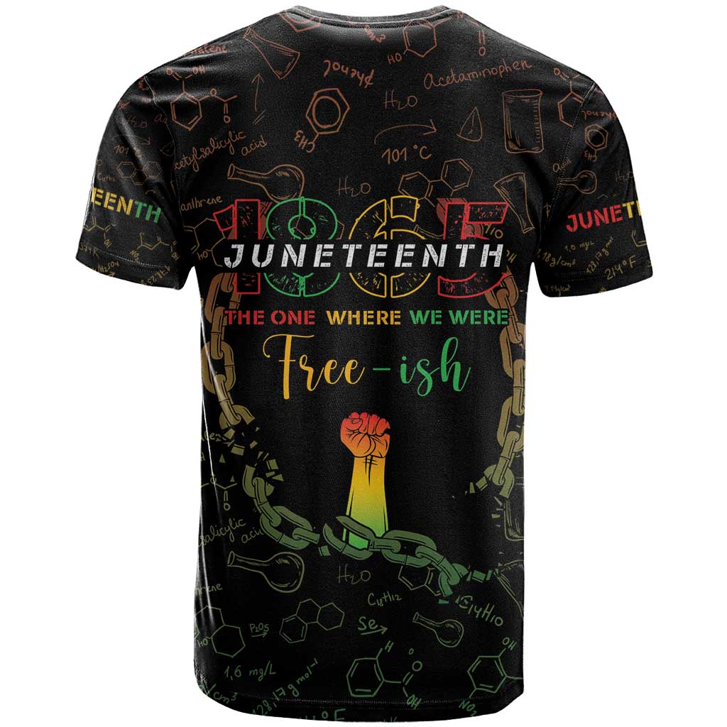 Juneteenth 1865 T shirt Unapologetically Black