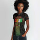 Juneteenth 1865 Women Polo Shirt Unapologetically Black