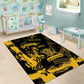 Buffalo Soldiers African American Area Rug Military Urban Retro Style - African Pride