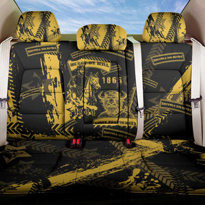 Buffalo Soldiers African American Back Car Seat Cover Military Urban Retro Style - African Pride