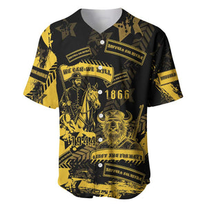 Buffalo Soldiers African American Baseball Jersey Military Urban Retro Style - African Pride