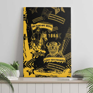 Buffalo Soldiers African American Canvas Wall Art Military Urban Retro Style - African Pride