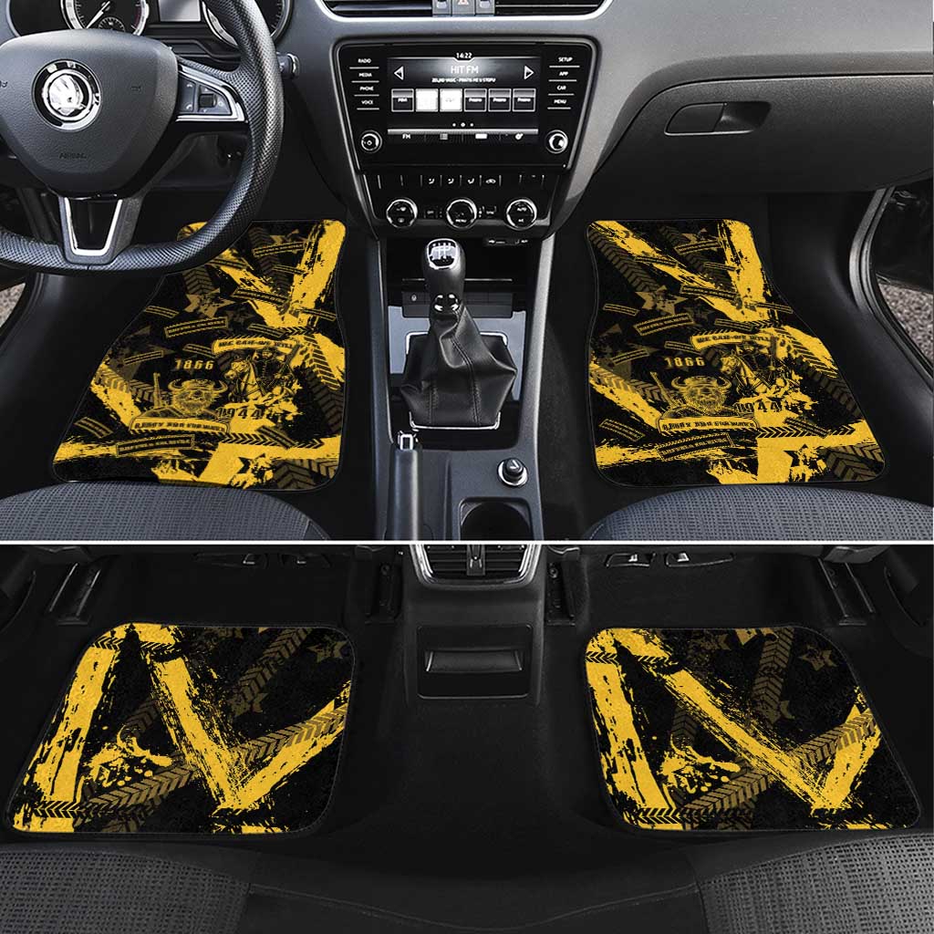Buffalo Soldiers African American Car Mats Military Urban Retro Style - African Pride