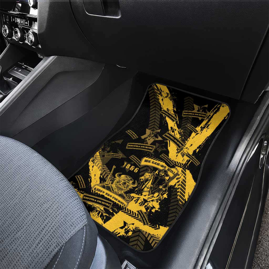 Buffalo Soldiers African American Car Mats Military Urban Retro Style - African Pride