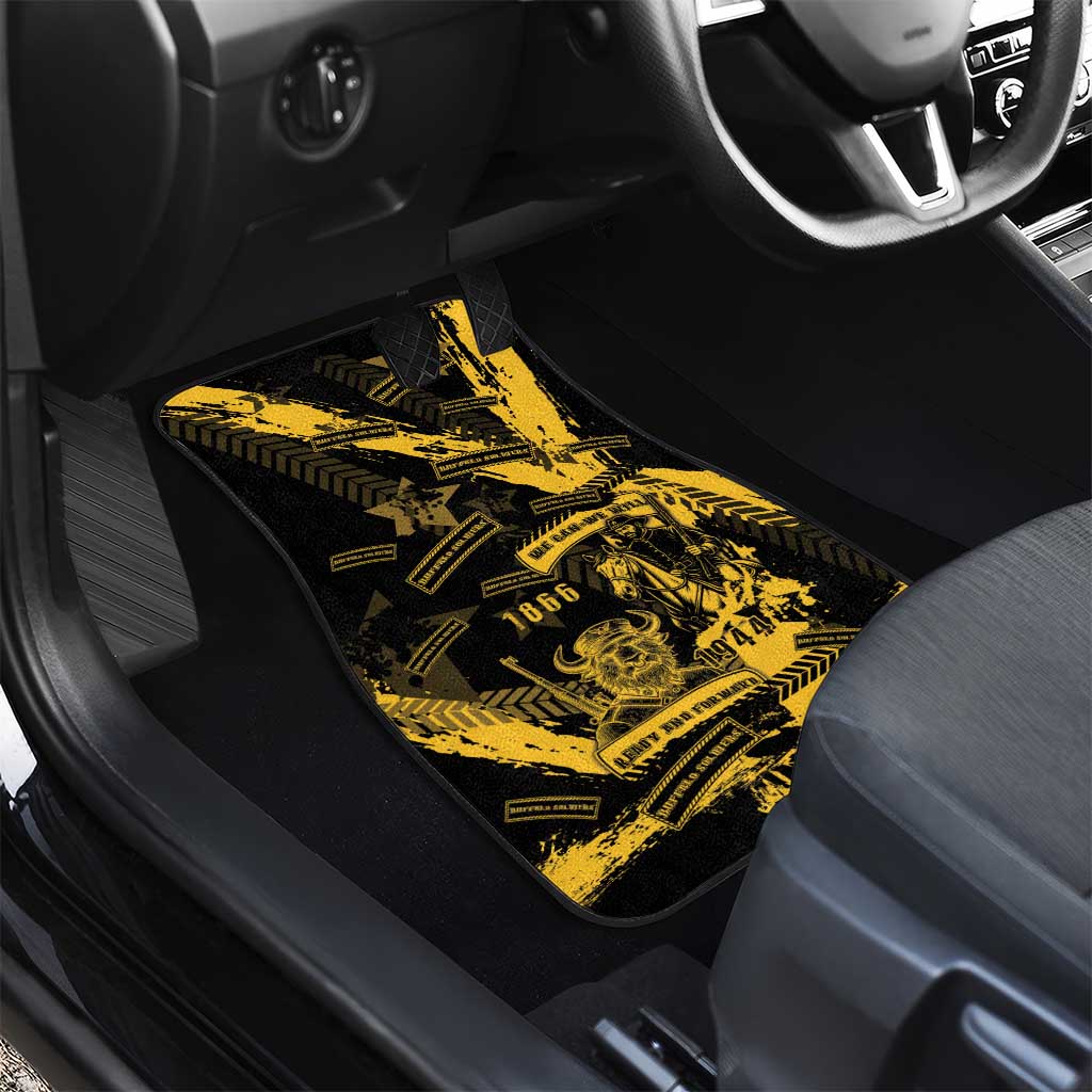 Buffalo Soldiers African American Car Mats Military Urban Retro Style - African Pride