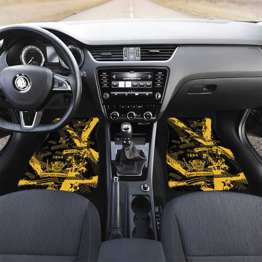 Buffalo Soldiers African American Car Mats Military Urban Retro Style - African Pride