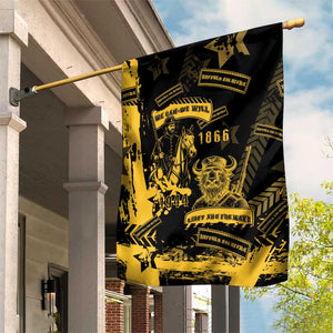 Buffalo Soldiers African American Garden Flag Military Urban Retro Style - African Pride