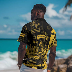 Buffalo Soldiers African American Hawaiian Shirt Military Urban Retro Style - African Pride