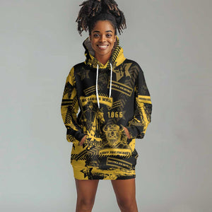 Buffalo Soldiers African American Hoodie Dress Military Urban Retro Style - African Pride