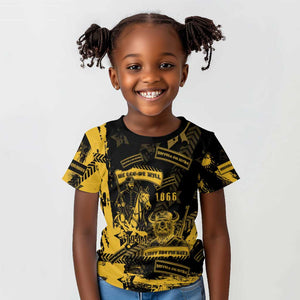Buffalo Soldiers African American Kid T shirt Military Urban Retro Style - African Pride