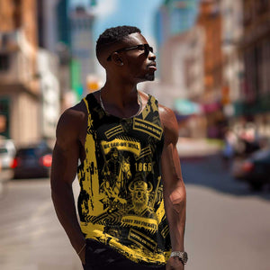 Buffalo Soldiers African American Men Tank Top Military Urban Retro Style - African Pride