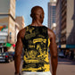 Buffalo Soldiers African American Men Tank Top Military Urban Retro Style - African Pride