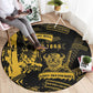 Buffalo Soldiers African American Round Carpet Military Urban Retro Style - African Pride