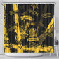 Buffalo Soldiers African American Shower Curtain Military Urban Retro Style - African Pride