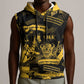 Buffalo Soldiers African American Sleeveless Hoodie Military Urban Retro Style - African Pride