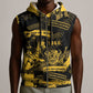 Buffalo Soldiers African American Sleeveless Zip Hoodie Military Urban Retro Style - African Pride
