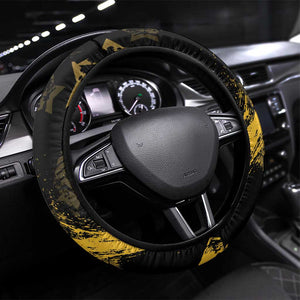 Buffalo Soldiers African American Steering Wheel Cover Military Urban Retro Style - African Pride