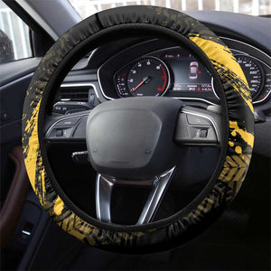 Buffalo Soldiers African American Steering Wheel Cover Military Urban Retro Style - African Pride