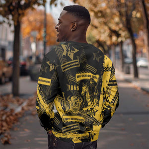 Buffalo Soldiers African American Sweatshirt Military Urban Retro Style - African Pride