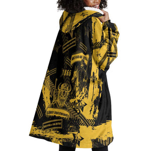 Buffalo Soldiers African American Wearable Blanket Hoodie Military Urban Retro Style - African Pride