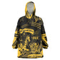 Buffalo Soldiers African American Wearable Blanket Hoodie Military Urban Retro Style - African Pride