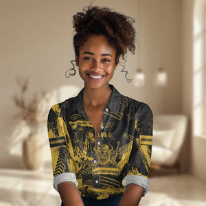 Buffalo Soldiers African American Women Casual Shirt Military Urban Retro Style - African Pride