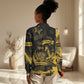 Buffalo Soldiers African American Women Casual Shirt Military Urban Retro Style - African Pride