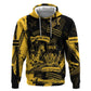 Buffalo Soldiers African American Zip Hoodie Military Urban Retro Style - African Pride