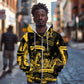 Buffalo Soldiers African American Zip Hoodie Military Urban Retro Style - African Pride