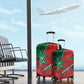 Morocco Football Luggage Cover Pentagram Red Lion African