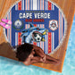 Cape Verde Football Beach Blanket Monster Blue Shark Striped Style