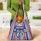 Cape Verde Football Grocery Bag Monster Blue Shark Striped Style