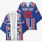 Custom Cape Verde Football Kimono Monster Blue Shark Striped Style
