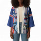Custom Cape Verde Football Kimono Monster Blue Shark Striped Style