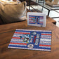 Cape Verde Football Puzzle Monster Blue Shark Striped Style