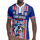 Custom Cape Verde Football Rugby Jersey Monster Blue Shark Striped Style