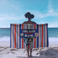 Cape Verde Football Sarong Monster Blue Shark Striped Style