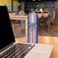 Custom Cape Verde Football Skinny Tumbler Monster Blue Shark Striped Style