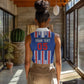 Custom Cape Verde Football Women Sleeveless Polo Shirt Monster Blue Shark Striped Style