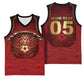 Custom Egypt Football Basketball Jersey Tribal Eagle With Ancient Egyptian Patterns