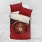 Egypt Football Bedding Set Tribal Eagle With Ancient Egyptian Patterns