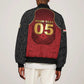 Custom Egypt Football Bomber Jacket Tribal Eagle With Ancient Egyptian Patterns