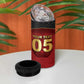 Custom Egypt Football 4 in 1 Can Cooler Tumbler Tribal Eagle With Ancient Egyptian Patterns
