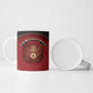 Custom Egypt Football Ceramic Mug Tribal Eagle With Ancient Egyptian Patterns