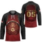 Custom Egypt Football Hockey Jersey Tribal Eagle With Ancient Egyptian Patterns