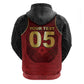 Custom Egypt Football Hoodie Tribal Eagle With Ancient Egyptian Patterns