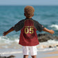 Custom Egypt Football Kid Hawaiian Shirt Tribal Eagle With Ancient Egyptian Patterns