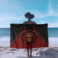 Egypt Football Sarong Tribal Eagle With Ancient Egyptian Patterns