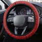 Egypt Football Steering Wheel Cover Tribal Eagle With Ancient Egyptian Patterns
